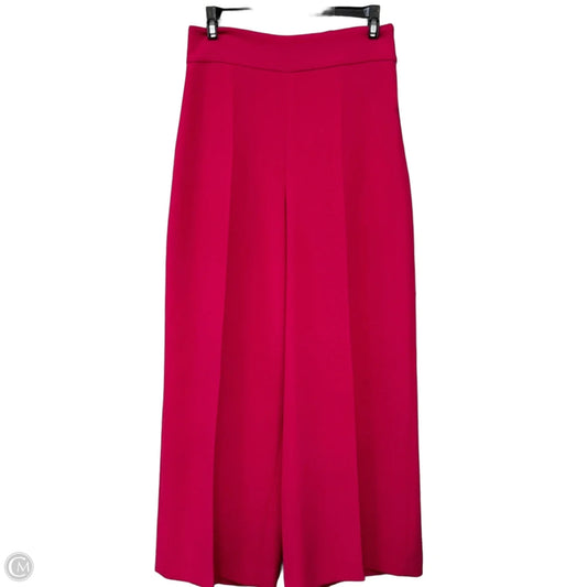 Pants Wide Leg By Zara In Pink, Size: S