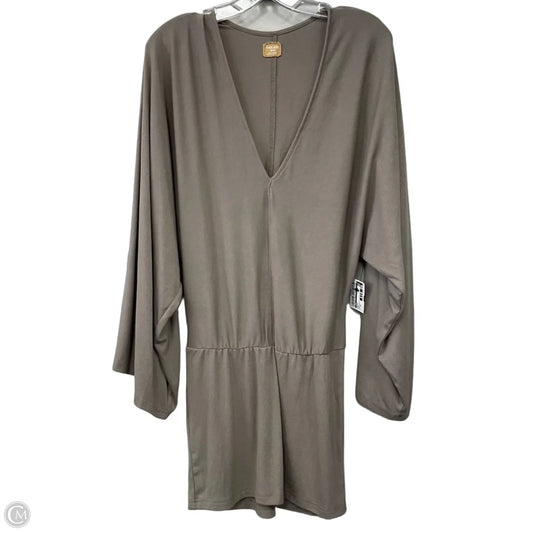 Dress Short Casual By Free-est In Grey, Size: Xs
