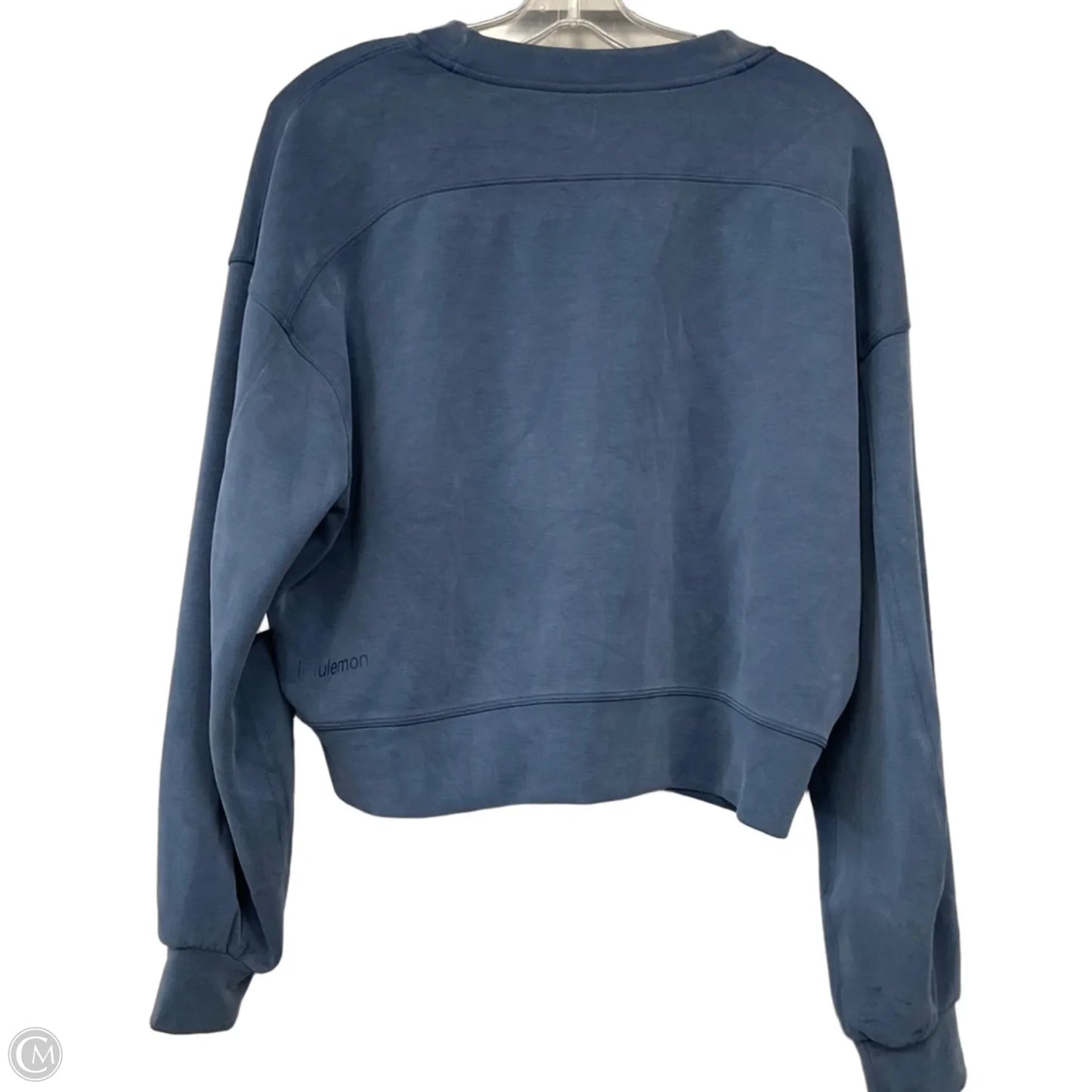 Sweatshirt Crewneck By Lululemon In Blue, Size: 6