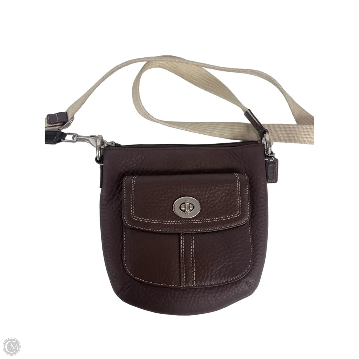 Crossbody Designer By Coach, Size: Small