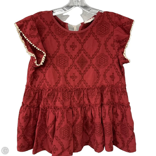 Top Short Sleeve By Altard State In Red, Size: M