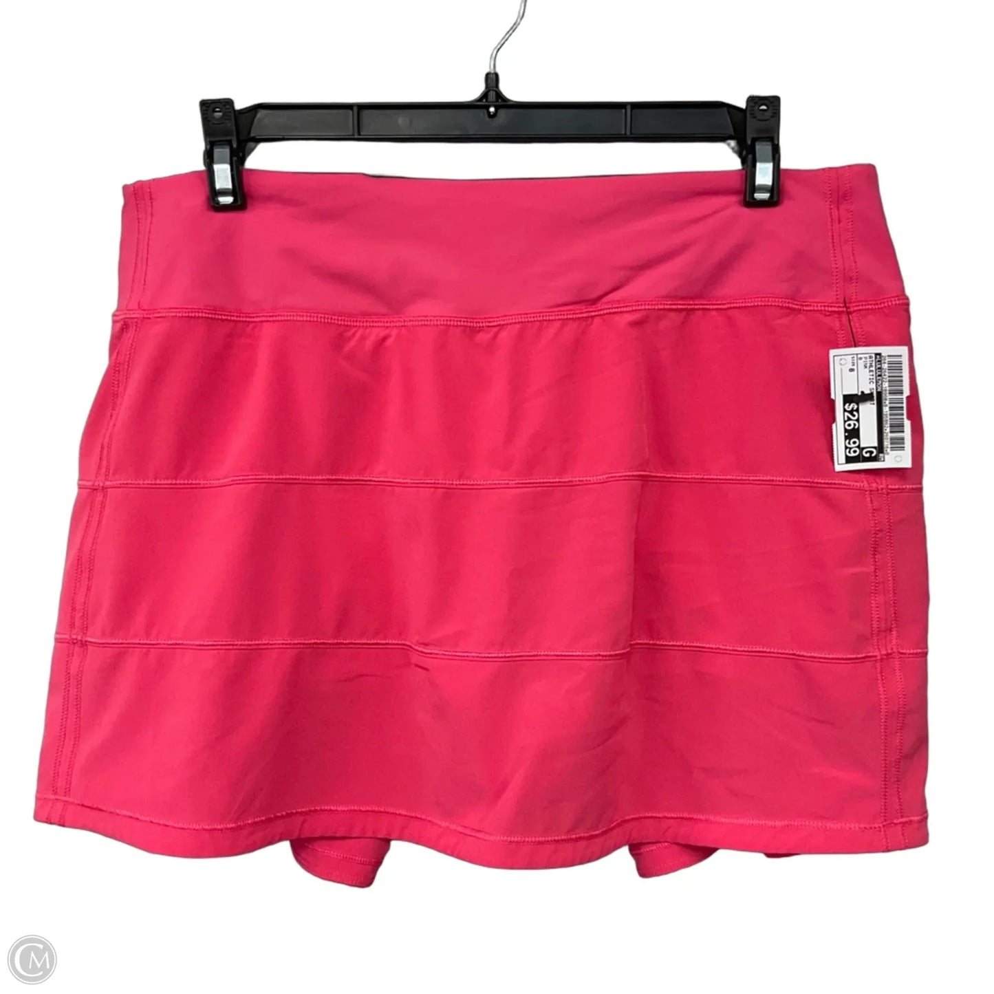 Athletic Skort By Lululemon In Pink, Size: 8