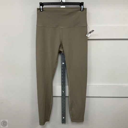 Athletic Leggings By Lululemon In Green, Size: 8