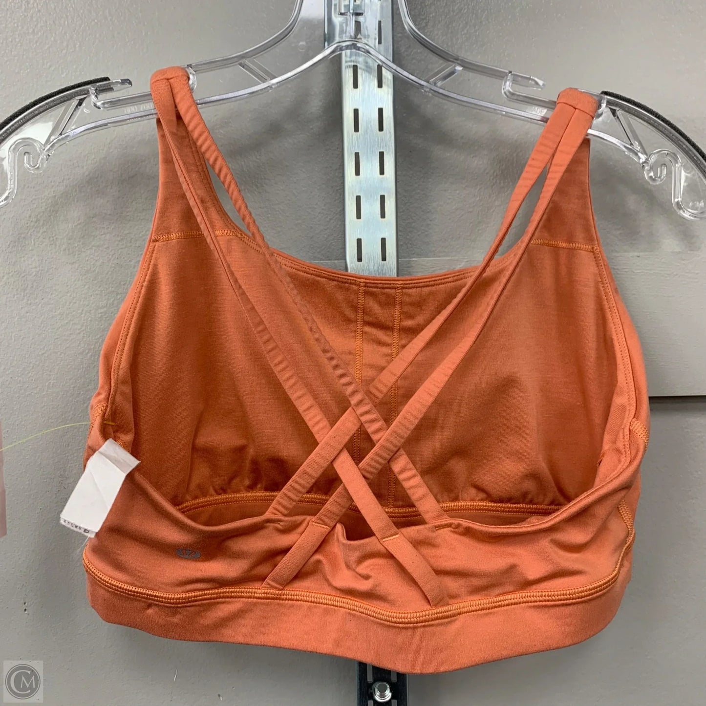 Athletic Bra By Lululemon In Orange, Size: 10