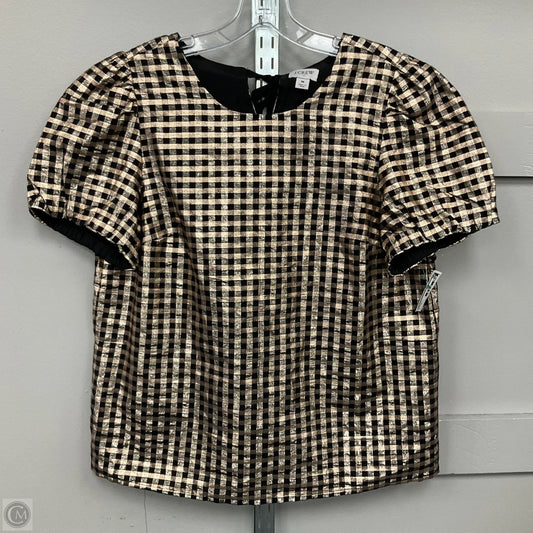 Top Short Sleeve By J. Crew In Brown, Size: M