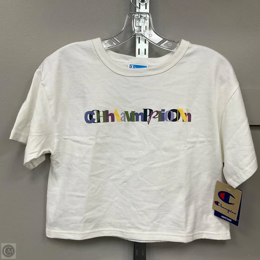 Top Short Sleeve Basic By Champion In White, Size: Xs