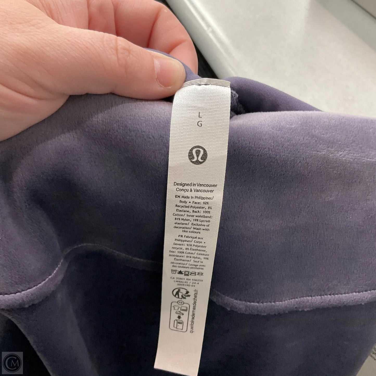 Scuba HR Mini Skirt *Velvet By Lululemon In Purple, Size: L