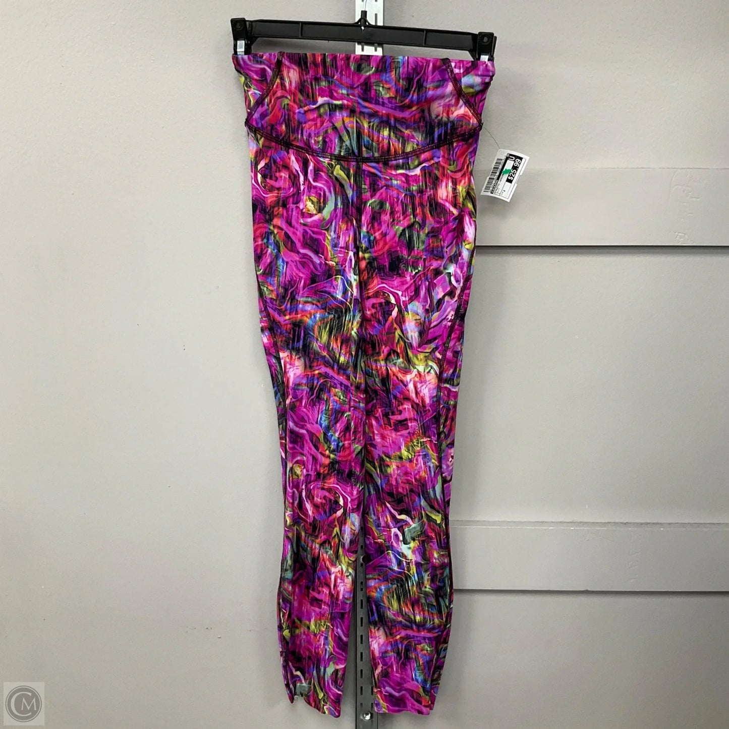 Athletic Leggings By Lululemon In Multi-colored, Size: 2