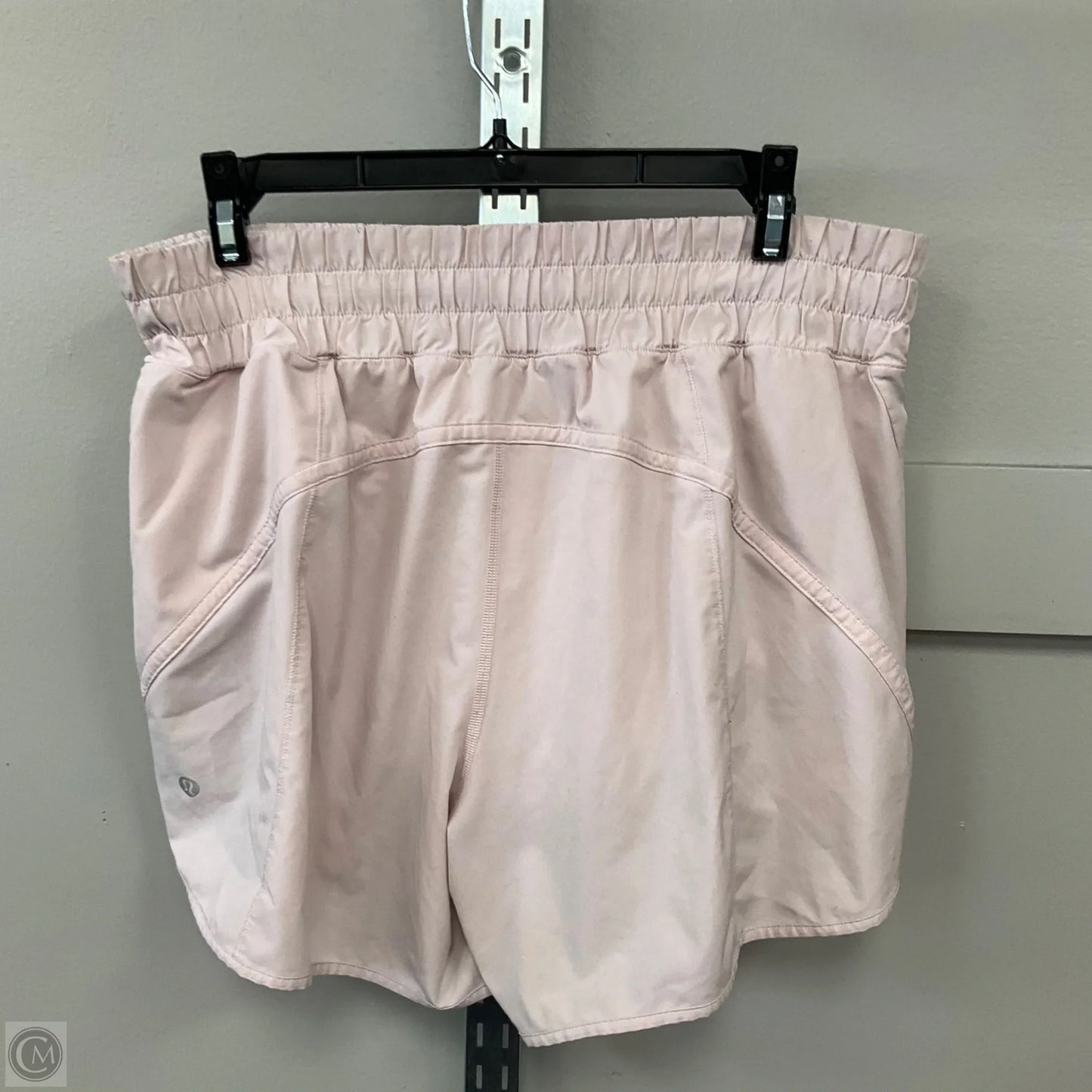 Athletic Shorts By Lululemon In Pink, Size: 12