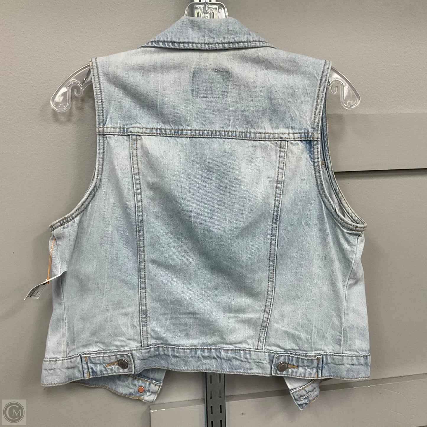 Vest Other By Old Navy In Blue Denim, Size: M