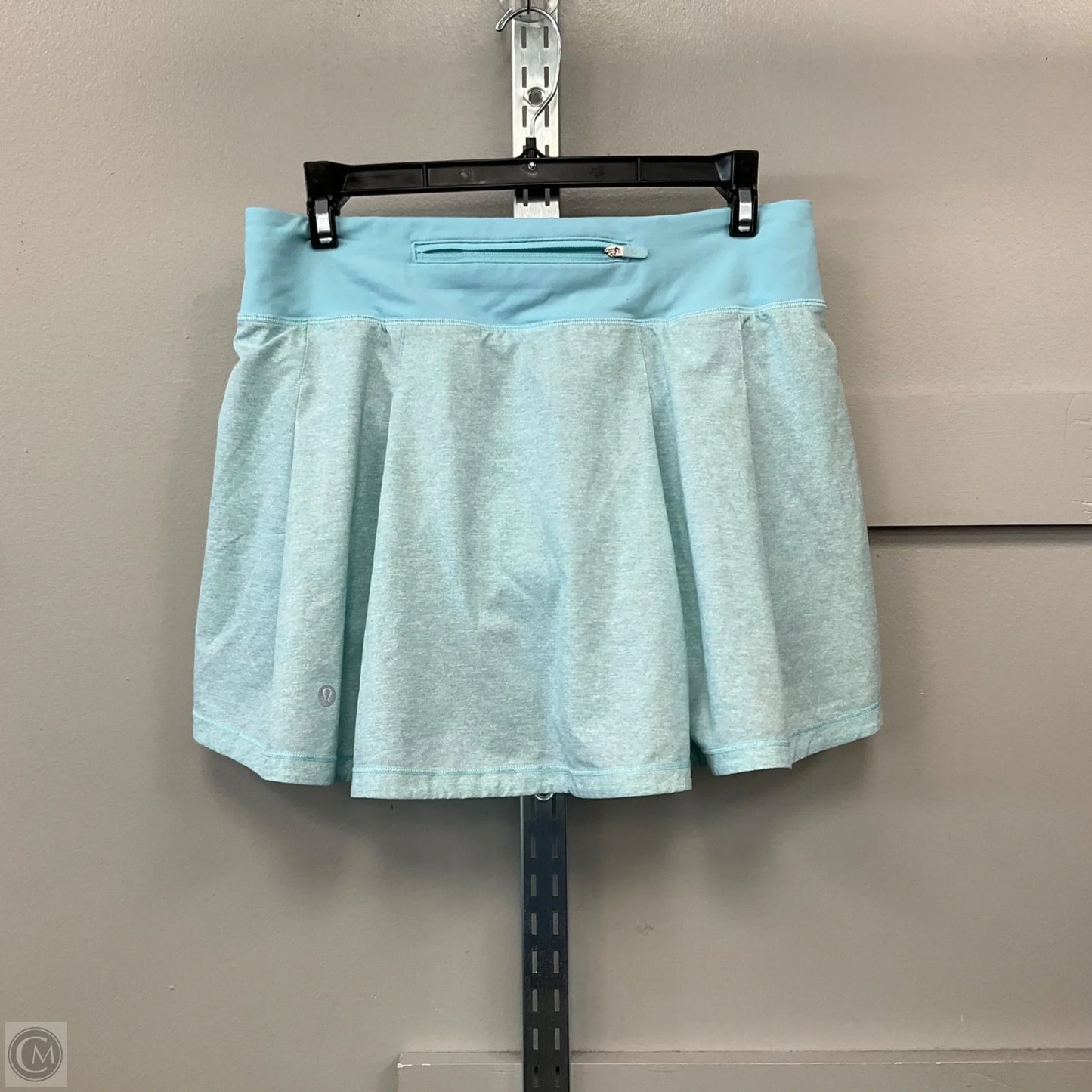 Athletic Skort By Lululemon In Blue, Size: 6