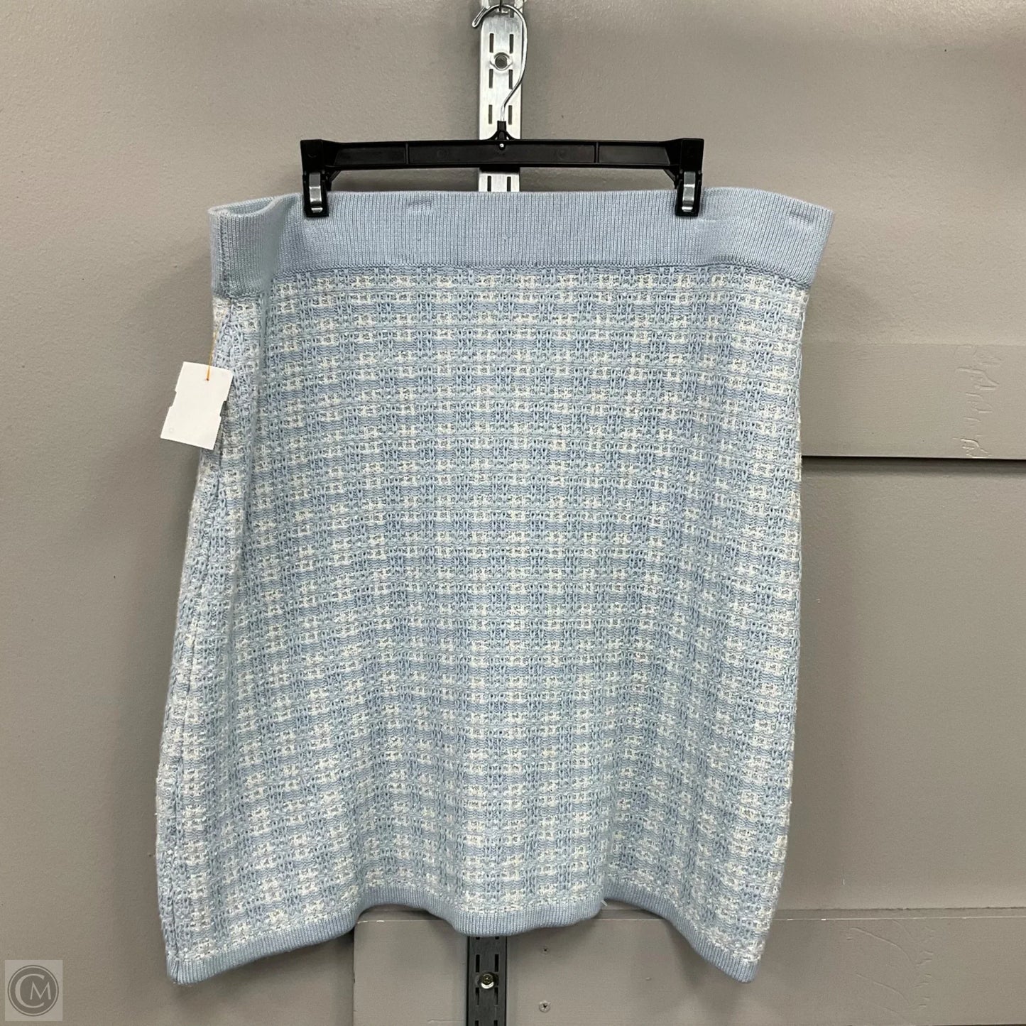 Skirt Midi By Free Assembly In Blue, Size: Xl