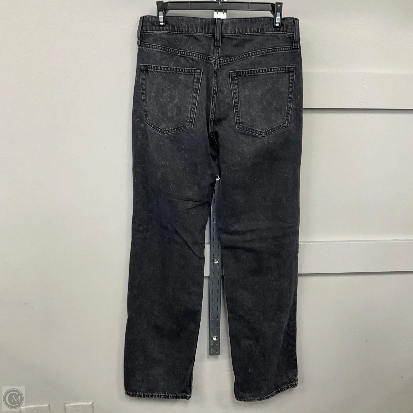 Jeans Skinny By Gap In Black Denim, Size: 2