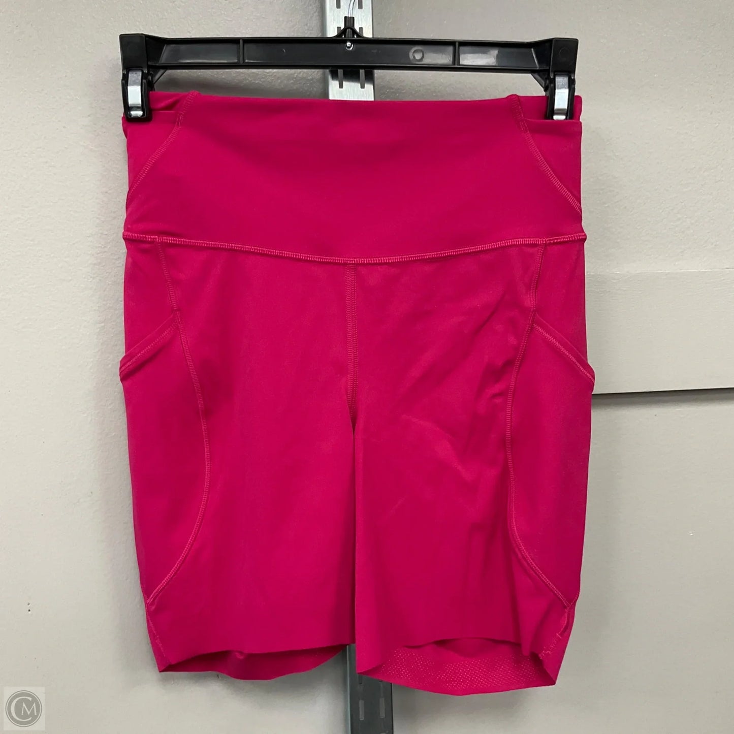 Athletic Shorts By Lululemon In Pink, Size: 4