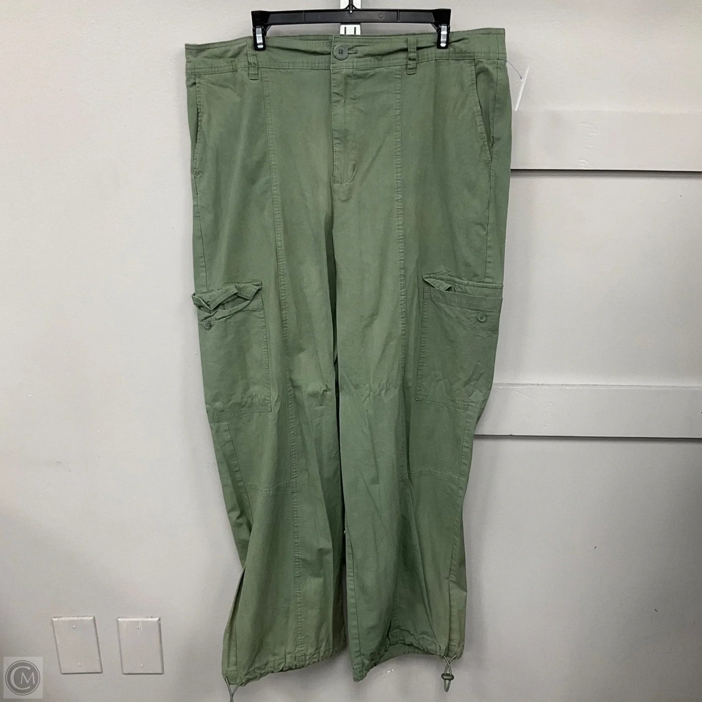 Pants Cargo & Utility By Ava & Viv In Green, Size: Xxl