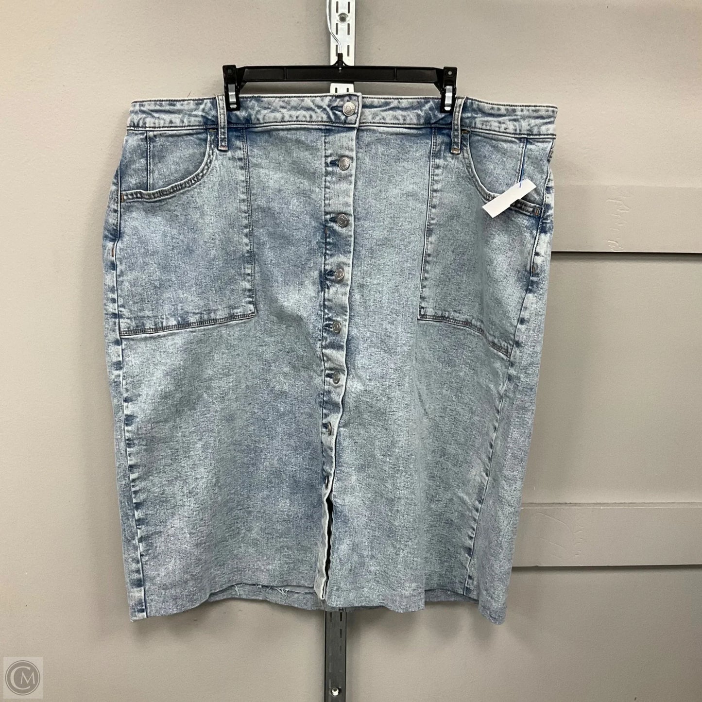 Skirt Mini & Short By Sonoma In Blue Denim, Size: 20