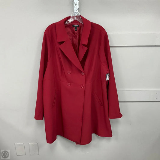 Jacket Other By Torrid In Red, Size: 3x