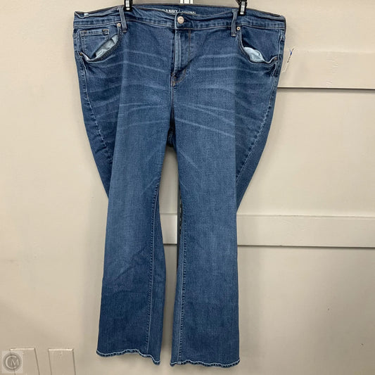 Jeans Boot Cut By Old Navy In Blue Denim, Size: 18