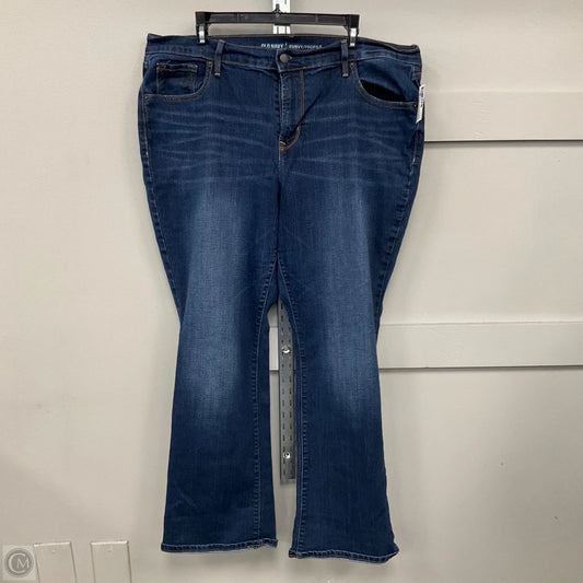 Jeans Boot Cut By Old Navy In Blue Denim, Size: 18