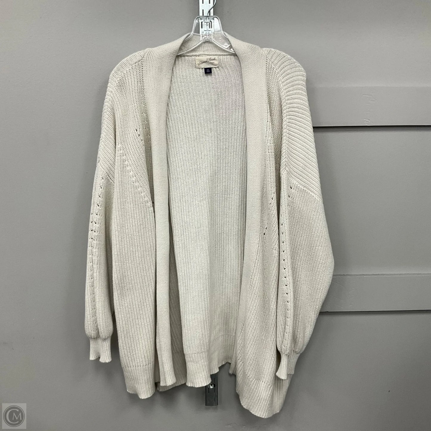 Cardigan By Universal Thread In Cream, Size: Xxl