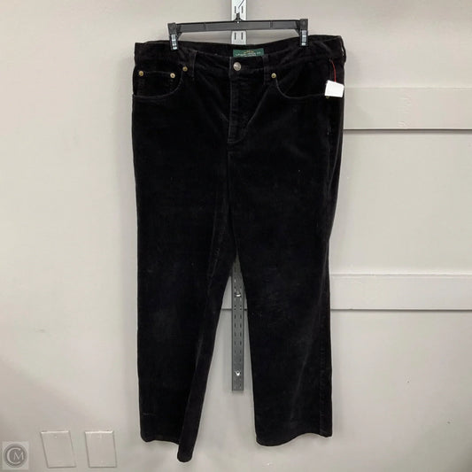 Pants Corduroy By Lauren By Ralph Lauren In Grey, Size: 12