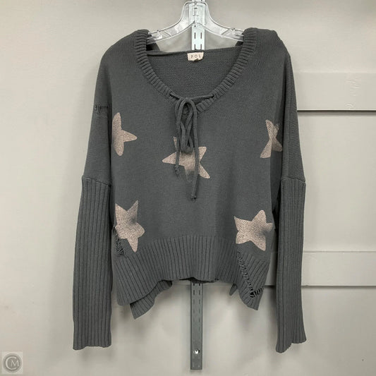 Sweater By Pol In Green, Size: L