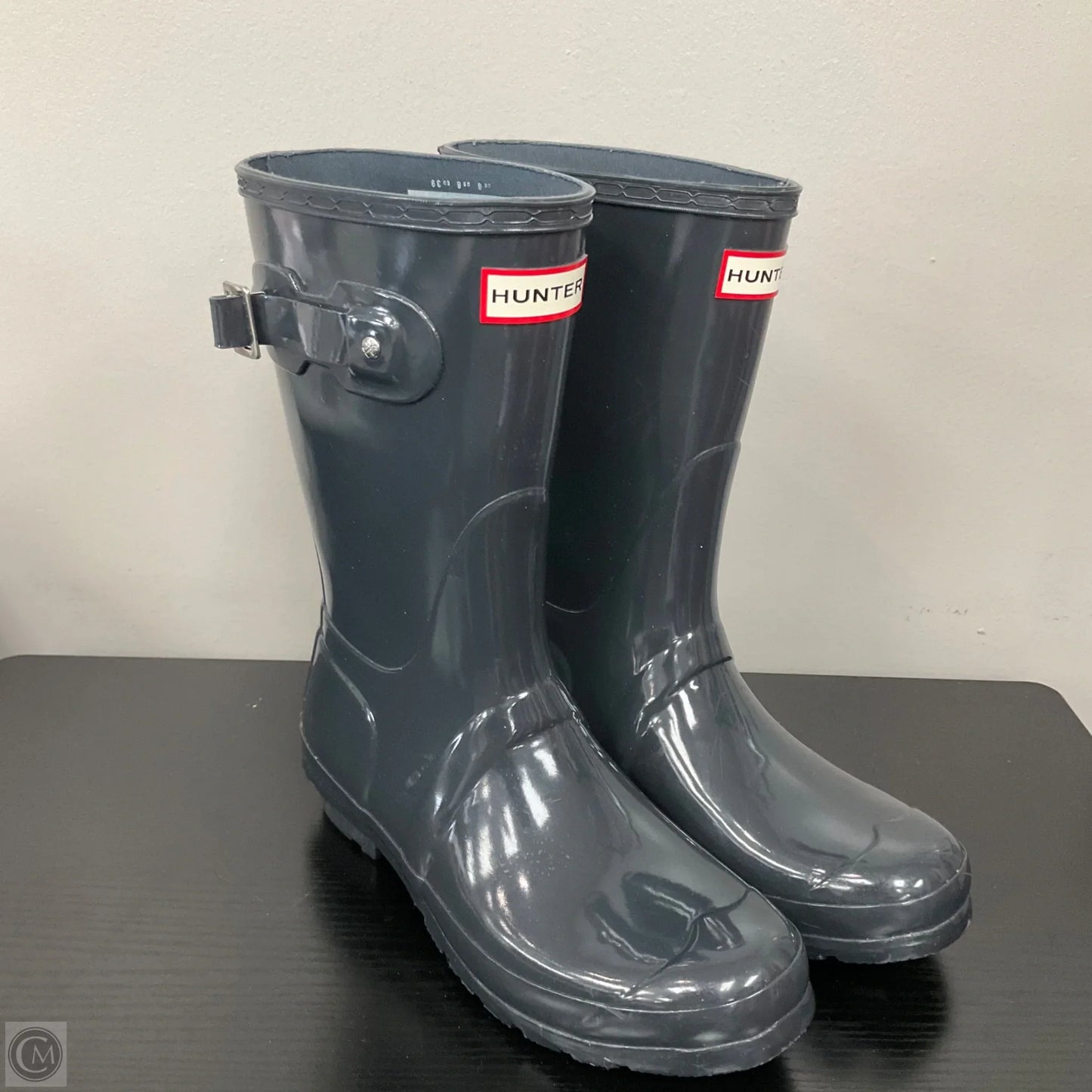 Boots Rain By Hunter In Grey, Size: 8