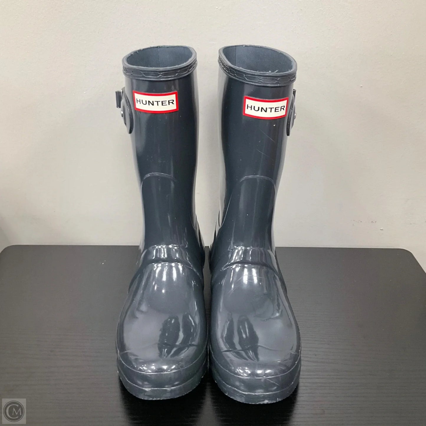 Boots Rain By Hunter In Grey, Size: 8