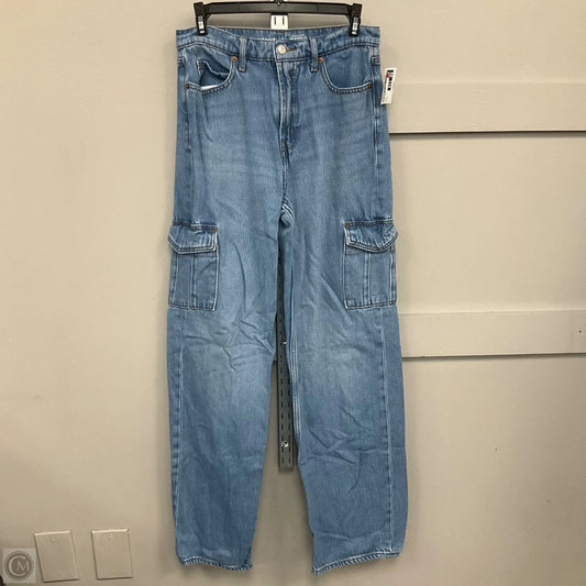 Jeans Wide Leg By Old Navy In Blue Denim, Size: 2