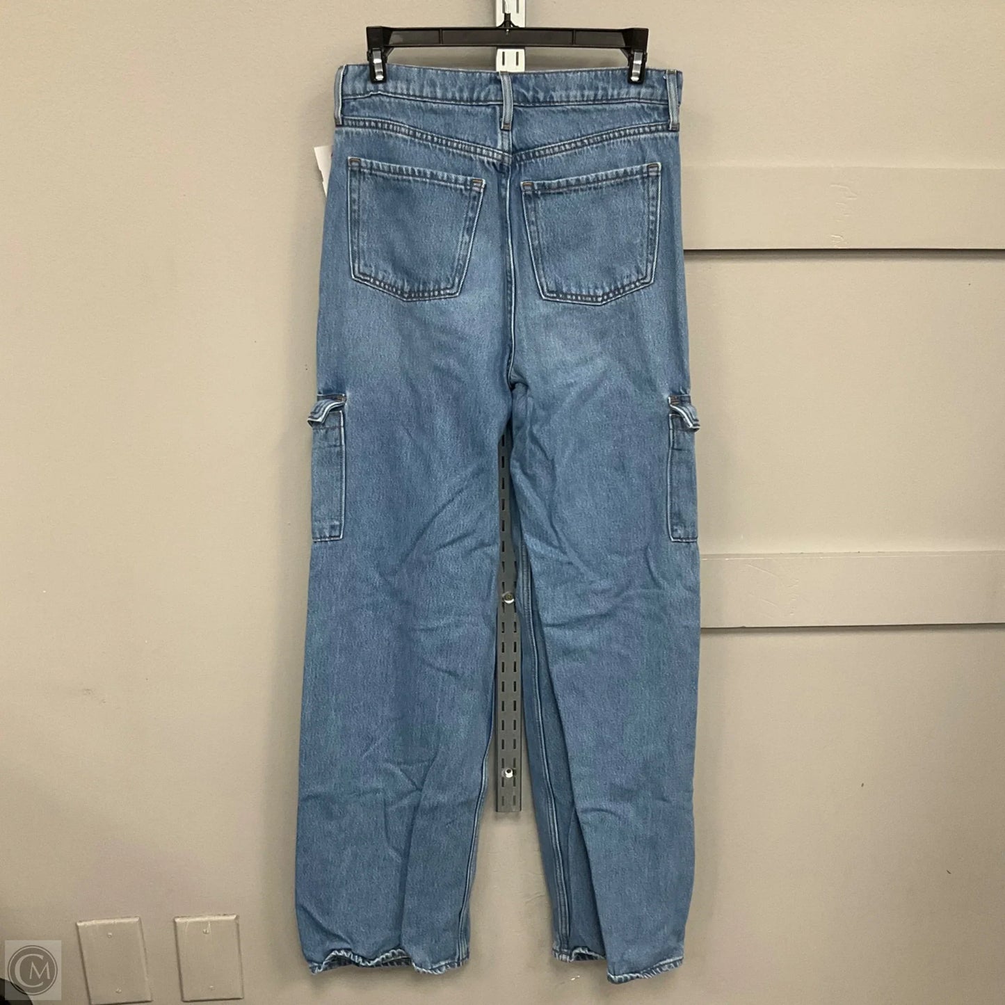 Jeans Wide Leg By Old Navy In Blue Denim, Size: 2