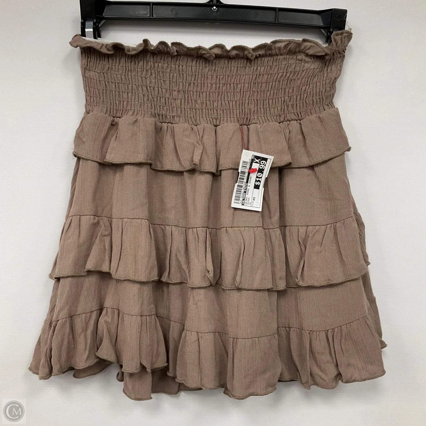 Skirt Mini & Short By Altard State In Brown, Size: Xs