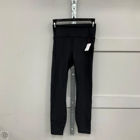 Athletic Leggings By Lululemon In Black, Size: 4