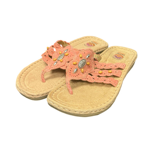 Pink Shoes Flats Mule & Slide Starter, Size 11