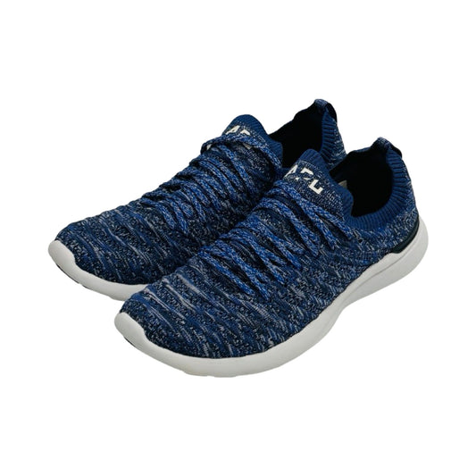 Dark Blue Shoes Athletic By Apl  Size: 9