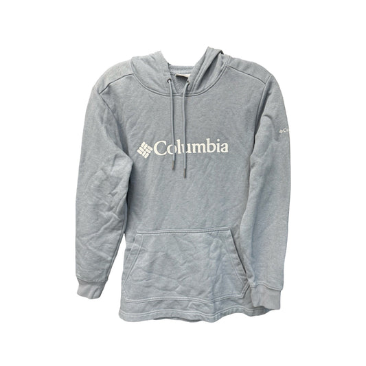 Sweatshirt Hoodie By Columbia In Grey, Size: L