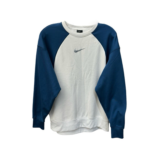 Blue Sweatshirt Crewneck Nike Apparel, Size M