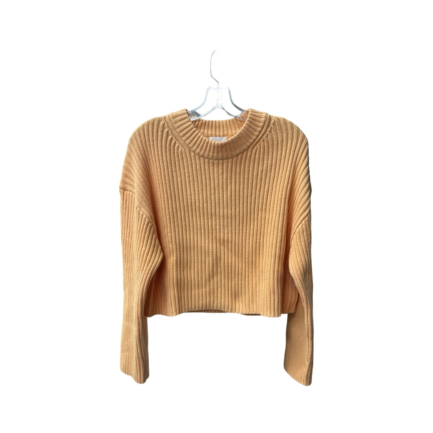 Sweater By H&m In Orange, Size: L