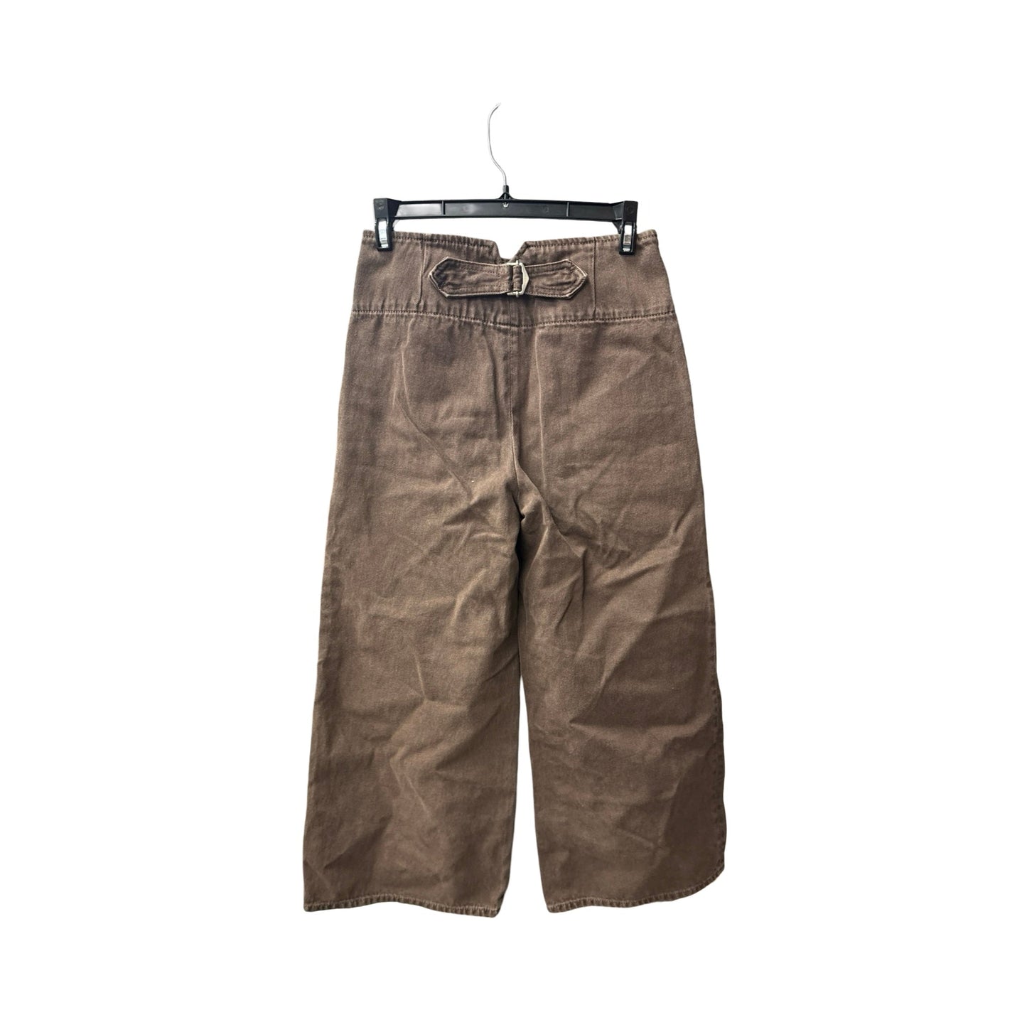 Pants Cropped By Free People In Brown, Size: 2