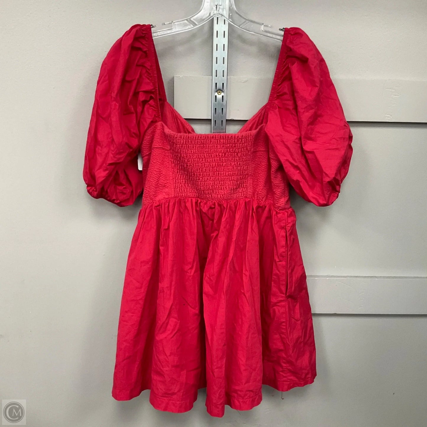 Dress Casual Short By Anthropologie In Red, Size: L