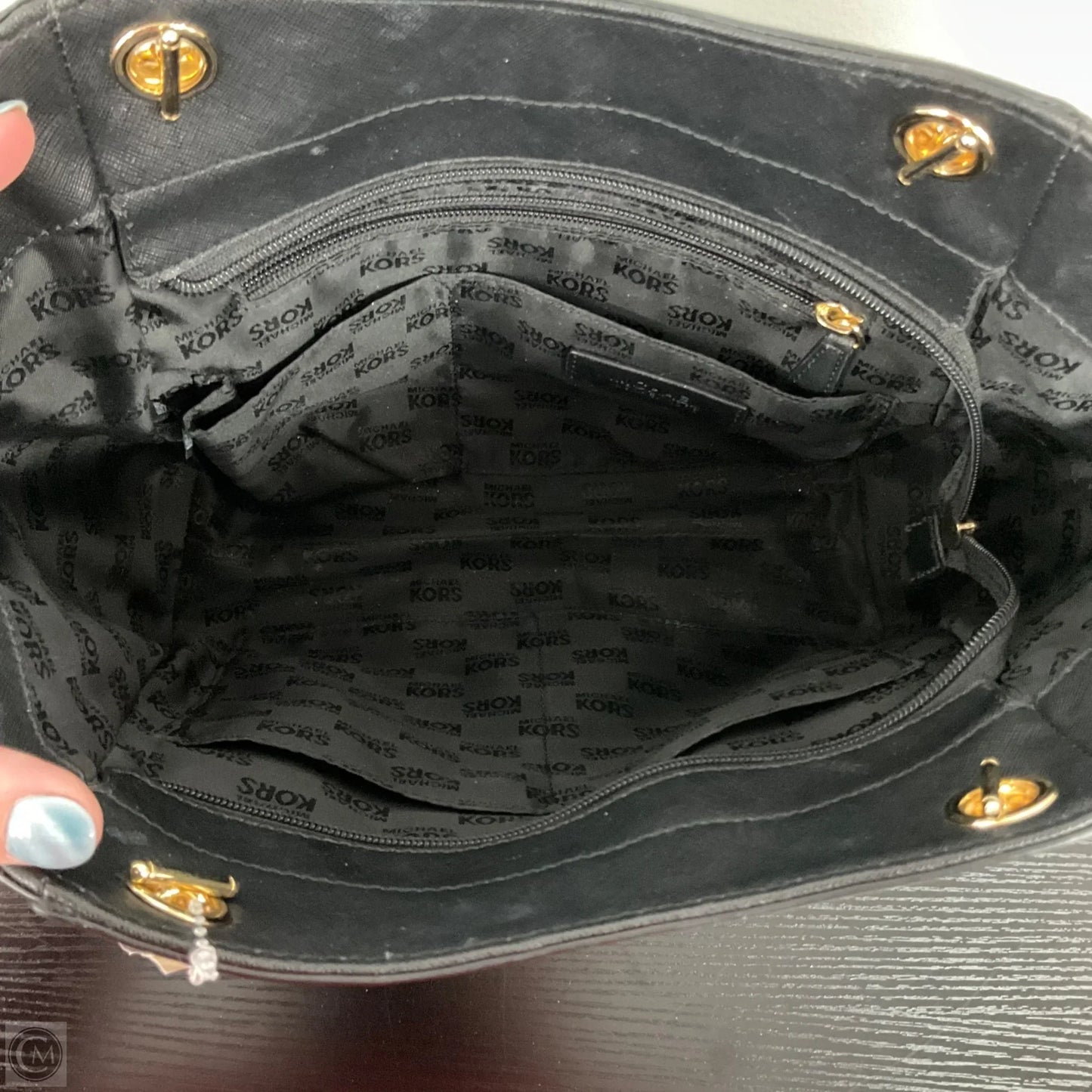 Handbag Designer By Michael Kors, Size: Medium