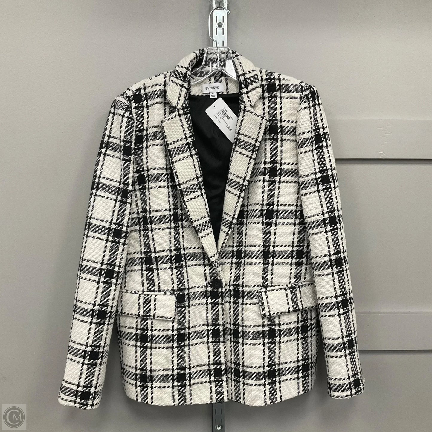 Blazer By Evereve In Plaid Pattern, Size: Xl