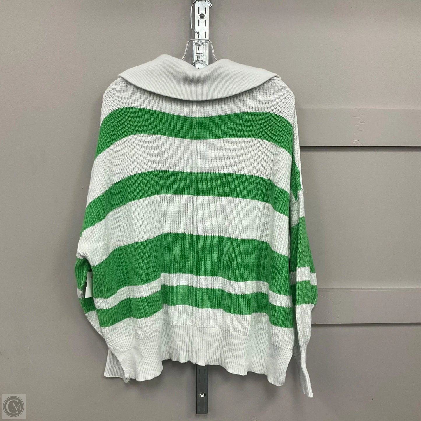 Sweater By Aerie In Striped Pattern, Size: M