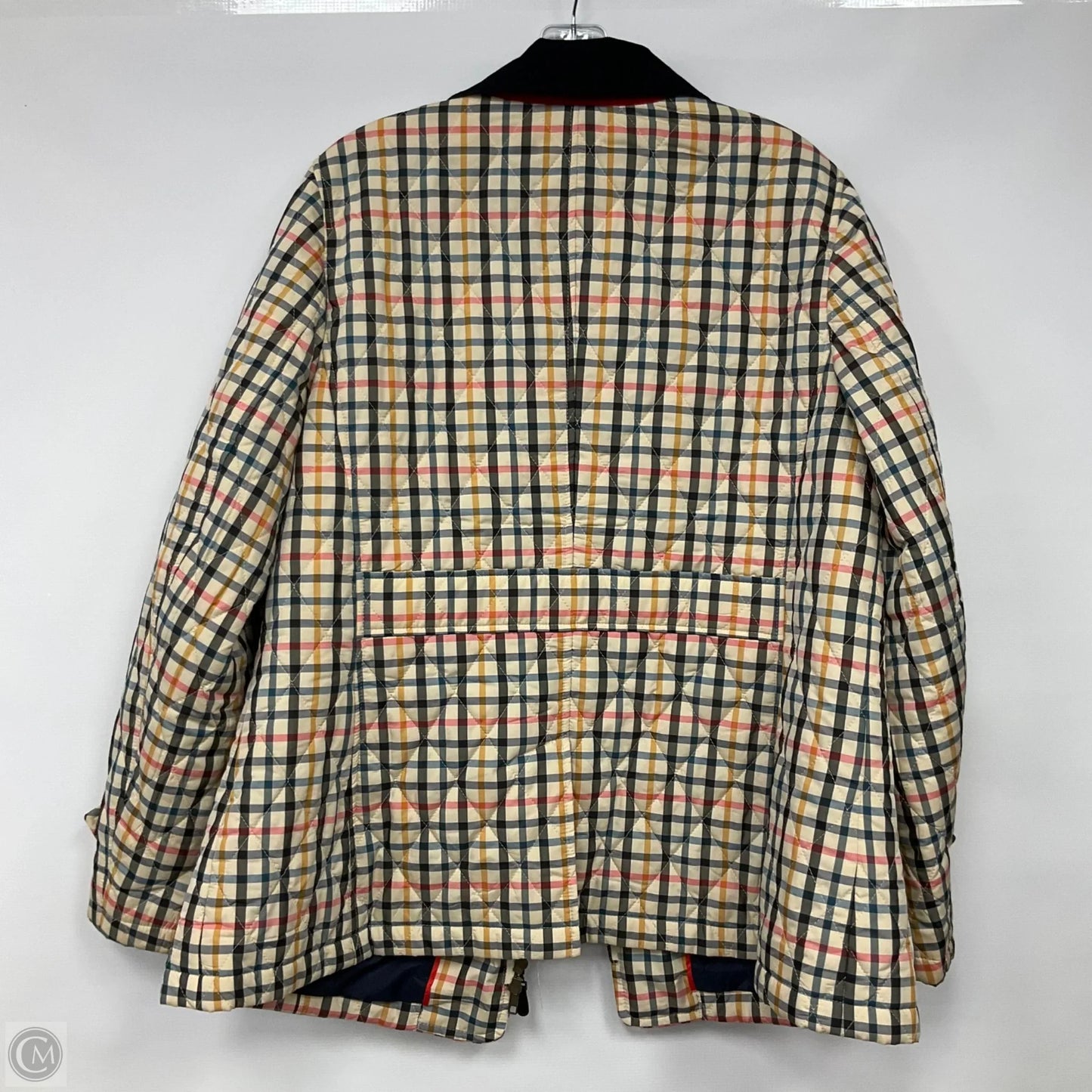 Barn Jacket By Talbots In Plaid Pattern, Size: 1x