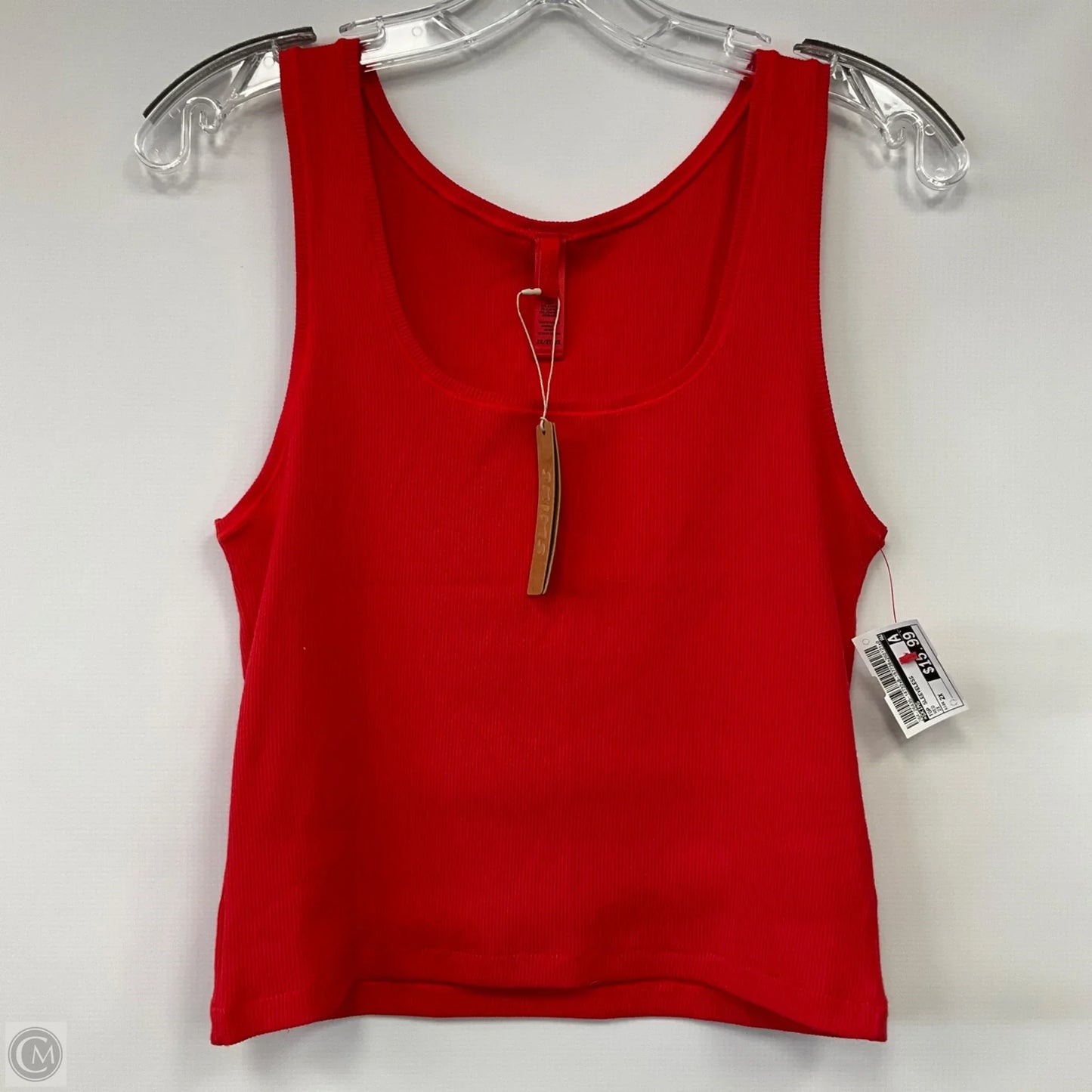 Top Sleeveless By Skims In Red, Size: 2x