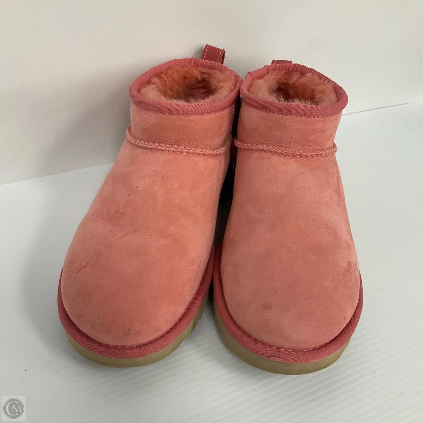 Boots Designer By Ugg In Pink, Size: 10