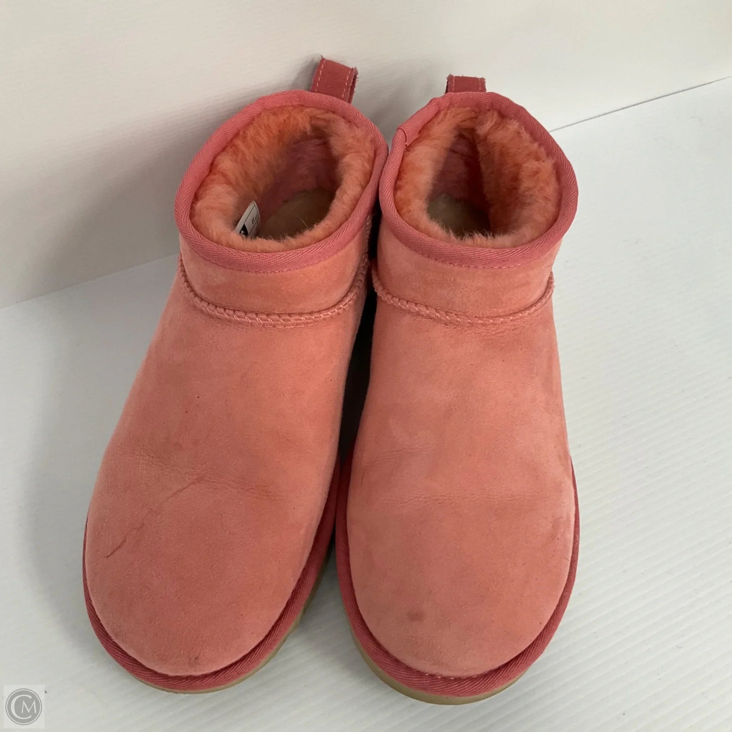 Boots Designer By Ugg In Pink, Size: 10