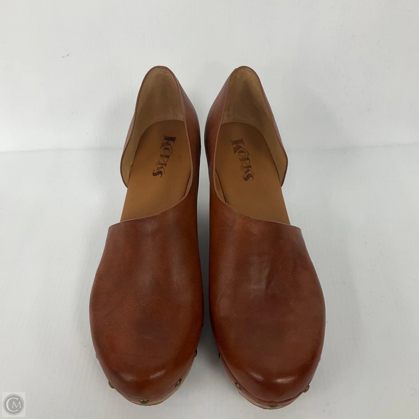 Shoes Heels Block By Korks In Brown, Size: 11