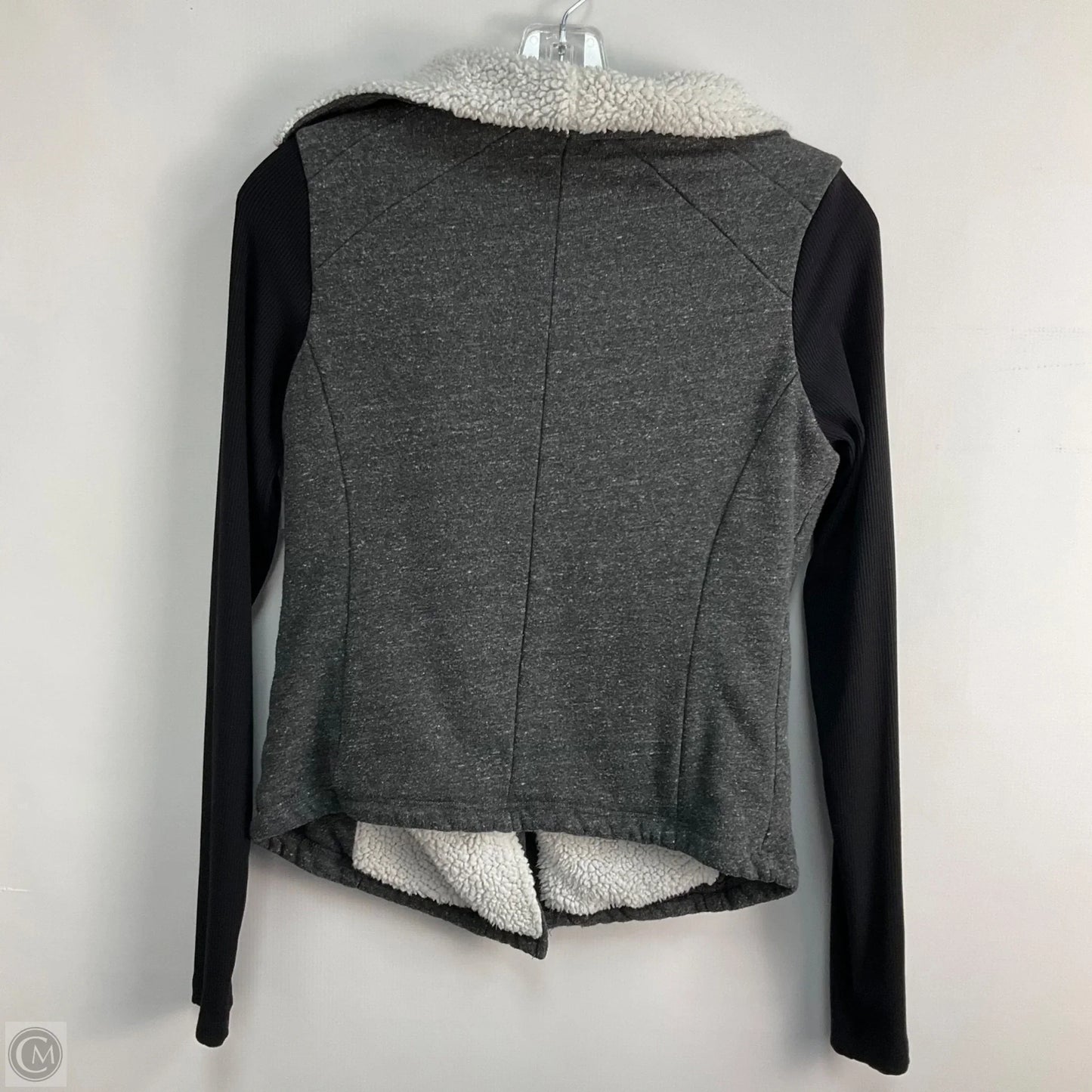 Athletic Jacket By Alo In Grey, Size: S