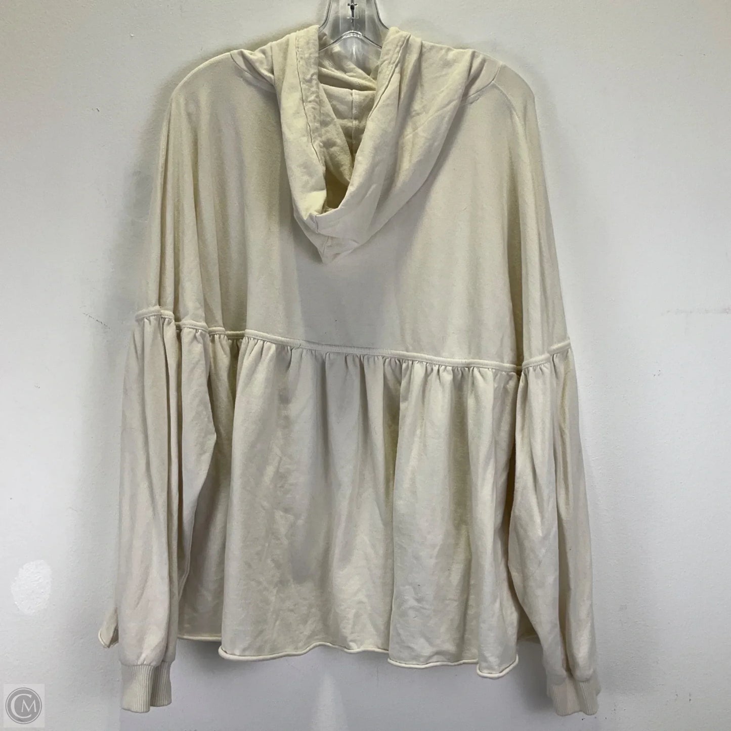 Sweatshirt Hoodie By Aerie In Cream, Size: Xl
