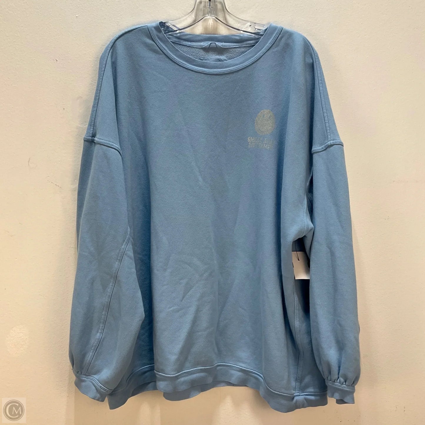 Sweatshirt Crewneck By Aerie In Blue, Size: Xl